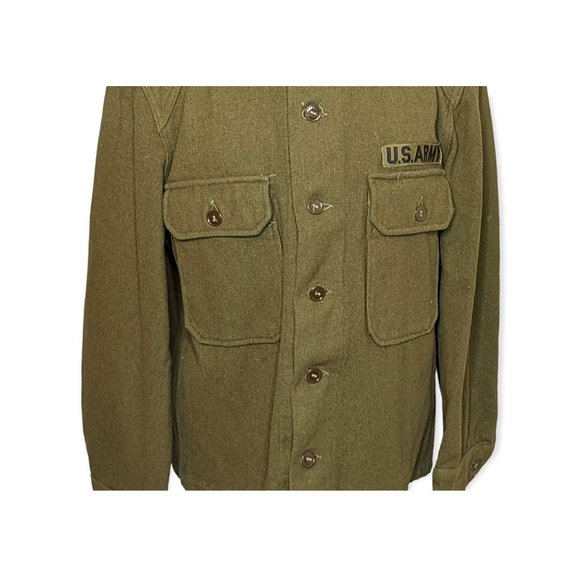 Vintage Army Wool Army Jacket - Picture 3 of 13